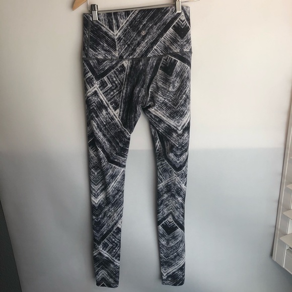 LULULEMON Wunder Under Leggings Luon 10 Heat Wave - Picture 4 of 7